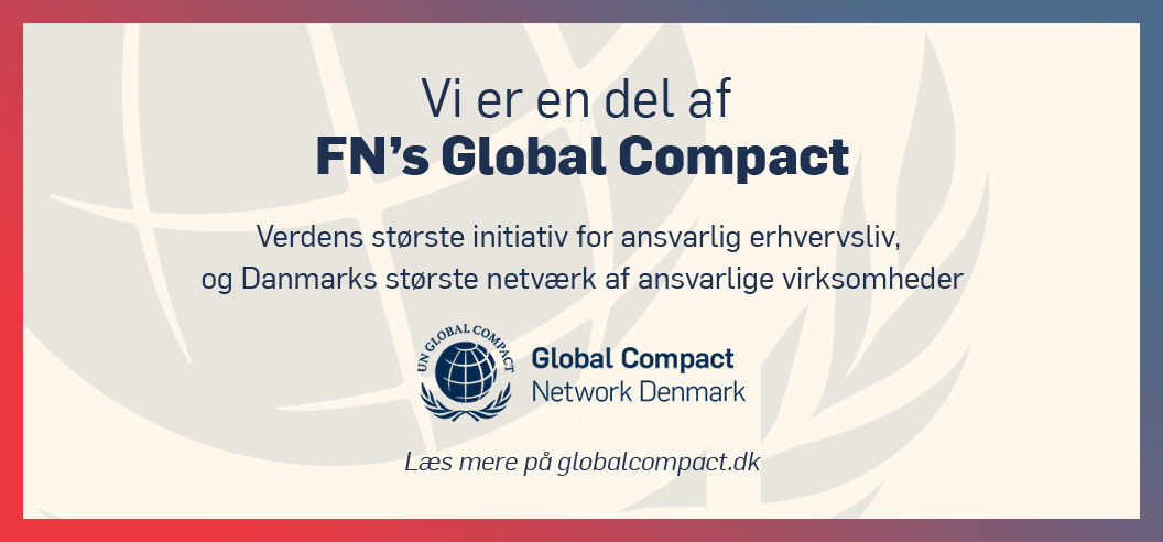 Vi er stolte av å kunne meddele at Alfix A/S nå er en del av FNs Global Compact
og Global Compact Network Denmark - henholdsvis verdens største initiativ for ansvarlig
drift og Danmarks største nettverk for ansvarlige virksomheter.