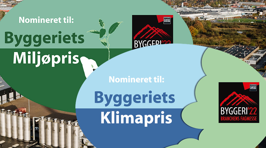 Byggeriets klimatpris och Byggeriets miljöpris