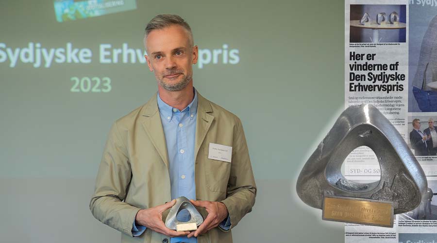 Alfix wins business award, Den Sydjyske Erhvervspris